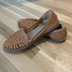 Nisolo Huarache Sandal - size 8 Almond
